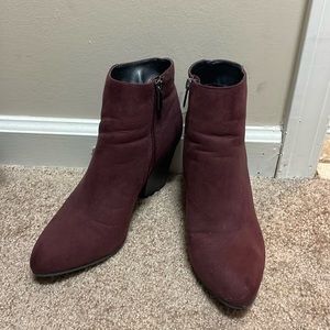 Marion zip up booties